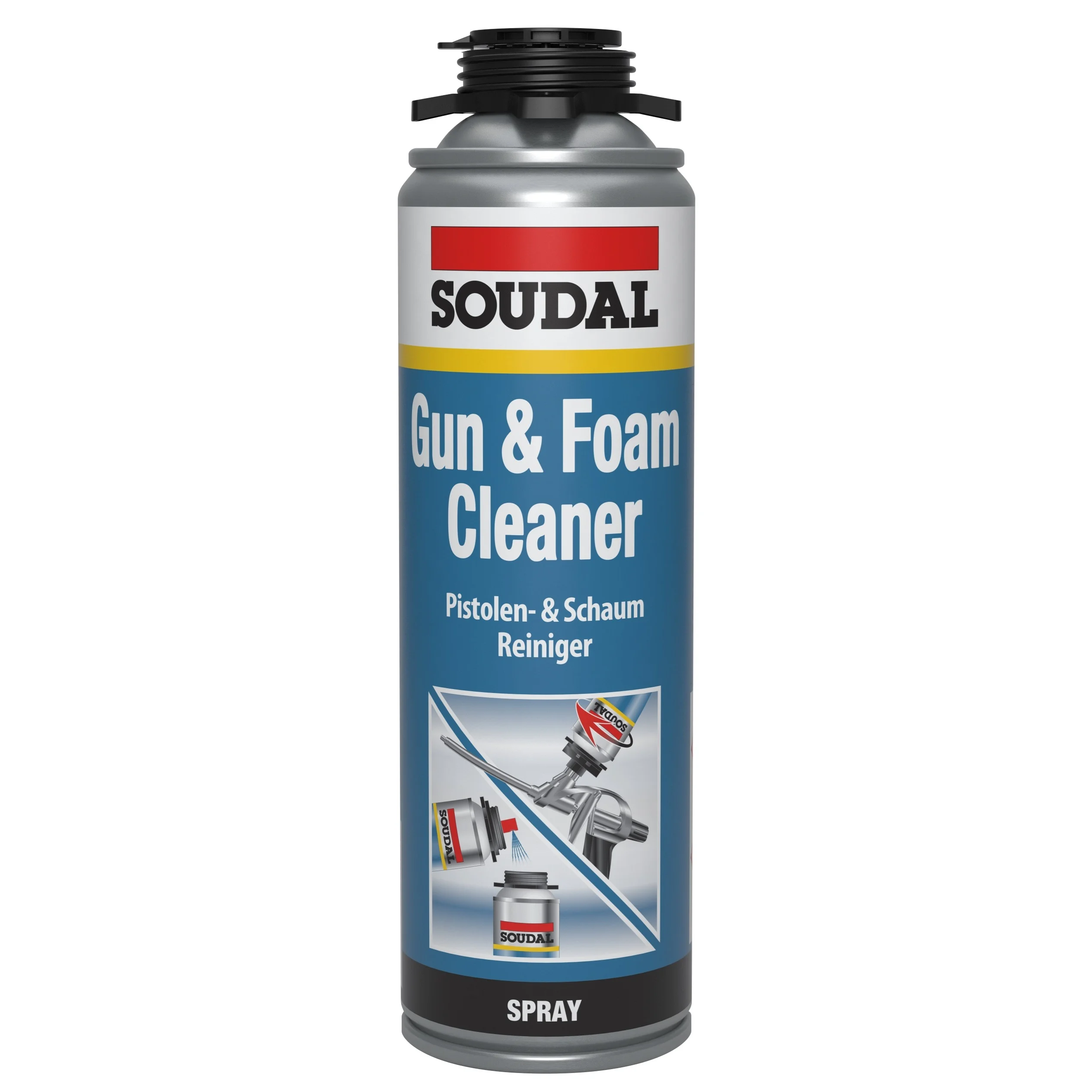 Soudal 106310 Gun & Foam Cleaner Screw Top 500ml 008656