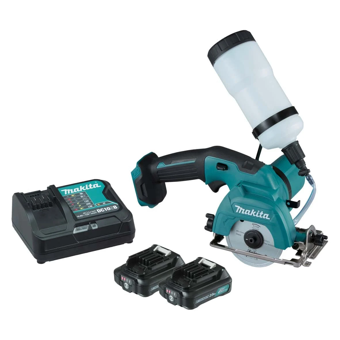 12V 85mm Diamond Cutter Kit CC301DSAE by Makita