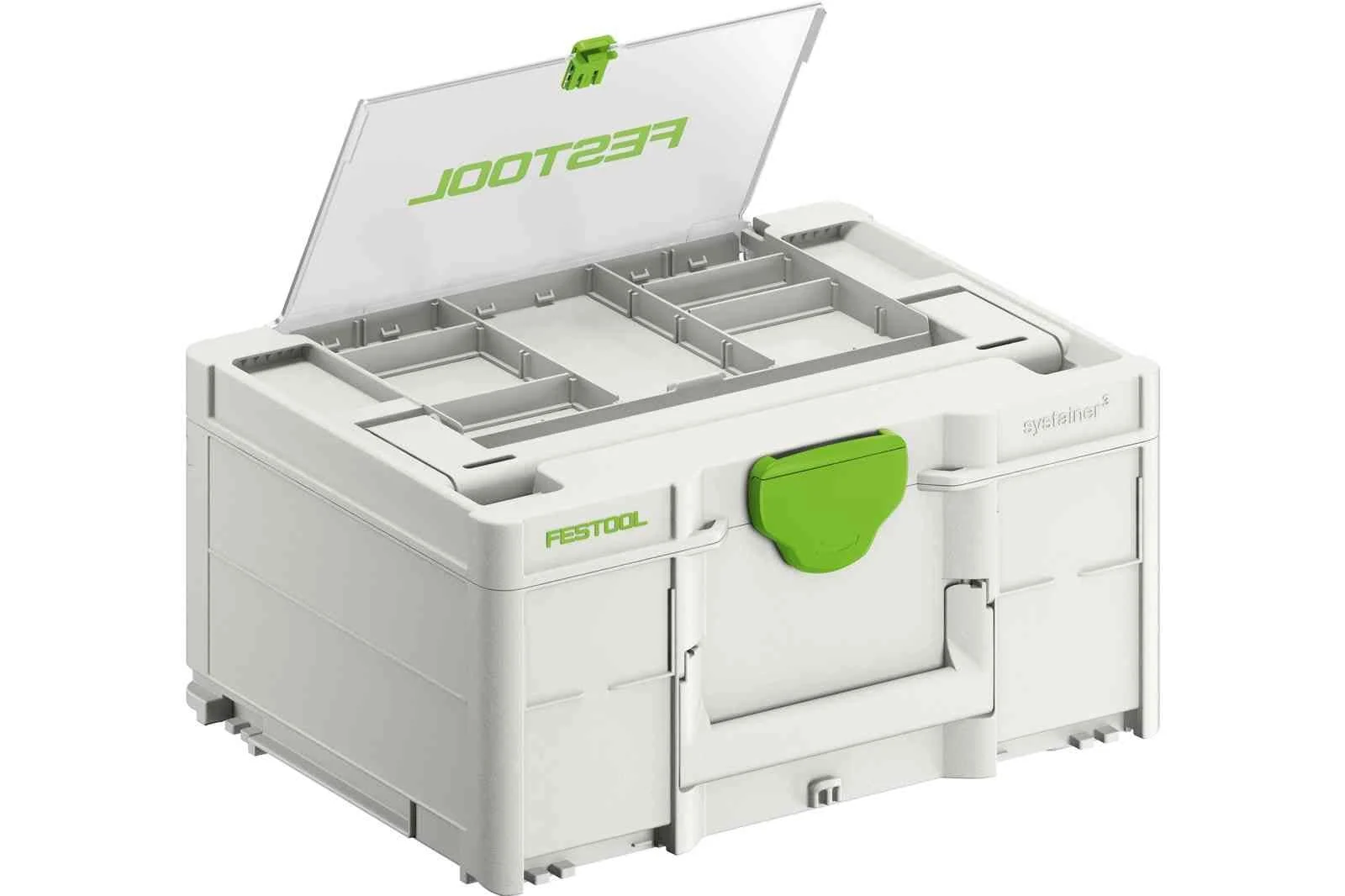 Systainer3 SYS 1.5 Medium 137mm x 396mm With Storage Lid 577346 by Festool