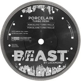 7" Turbo Mesh Porcelain Saw Blade