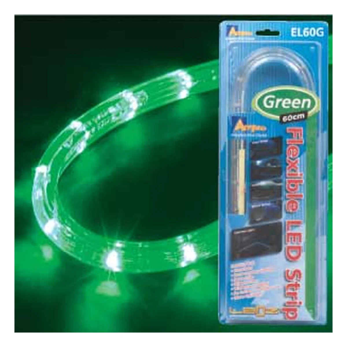 60 Cm Flexi Led Rope Light Grn