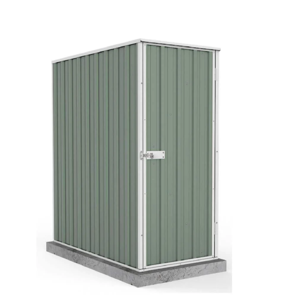 Absco Basic Shed Pale Eucalypt 0.78 x 1.52 x 1.80m