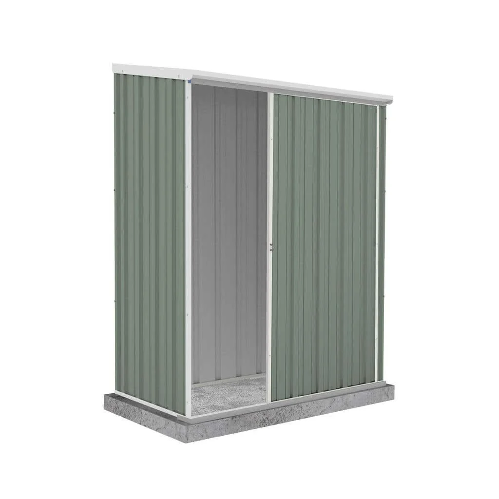 Absco Shed Ezislider Pale Eucalypt 1.52 x 0.78 x 1.95m
