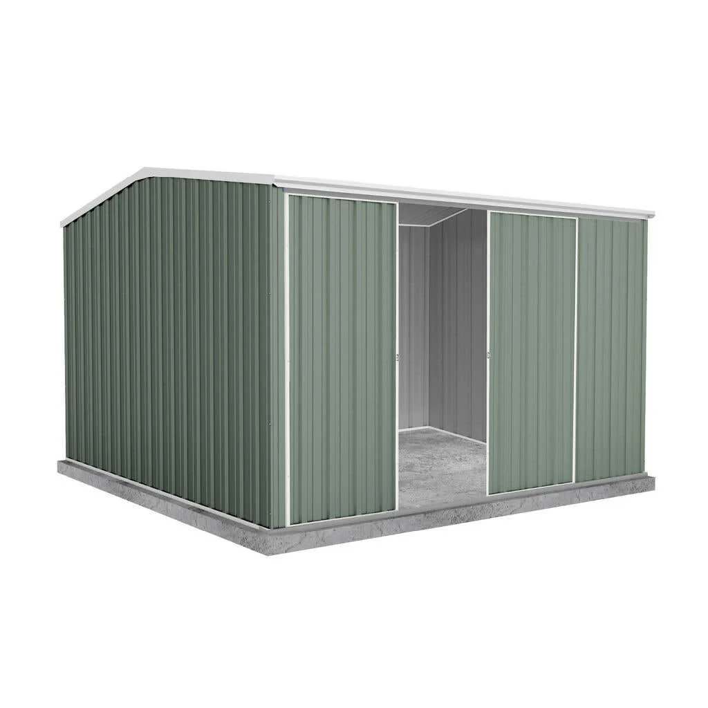 Absco Shed Ezislider Pale Eucalypt 3.00 x 3.00 x 2.06m