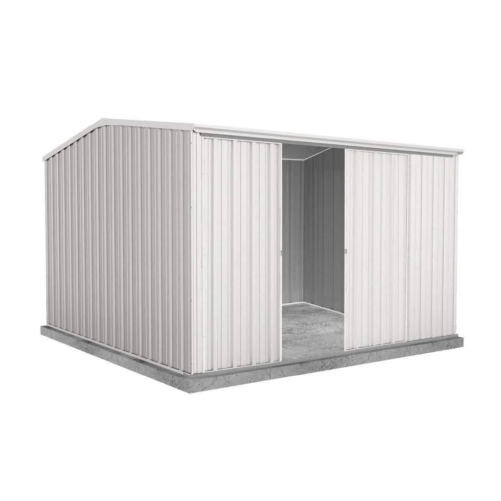 Absco Shed Ezislider Surfmist 3.00 x 3.00 x 2.06m