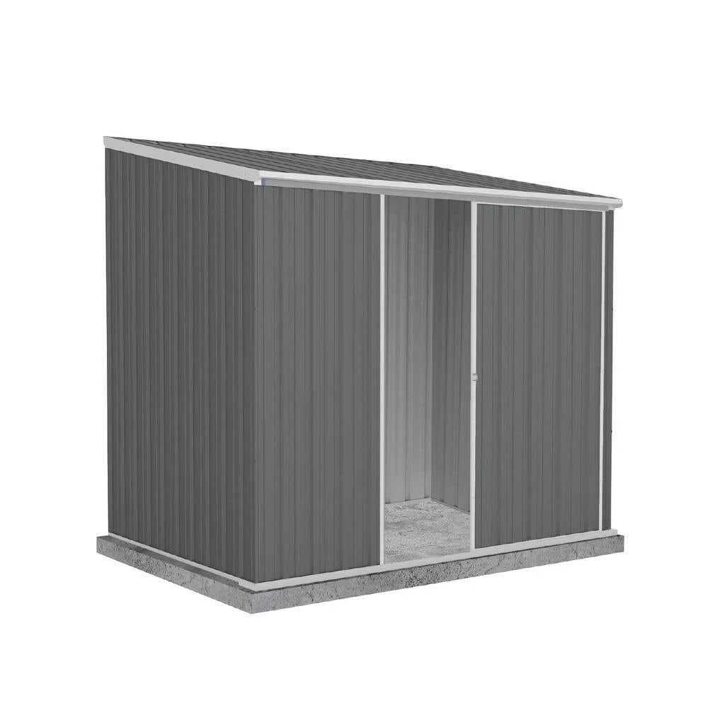Absco Shed Ezislider Woodland Grey 2.26 x 1.52 x 2.08m