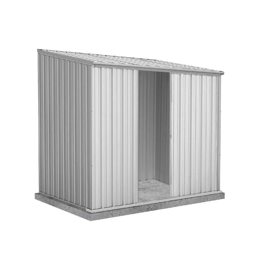Absco Shed Ezislider Zincalume 2.26 x 1.52 x 2.08m