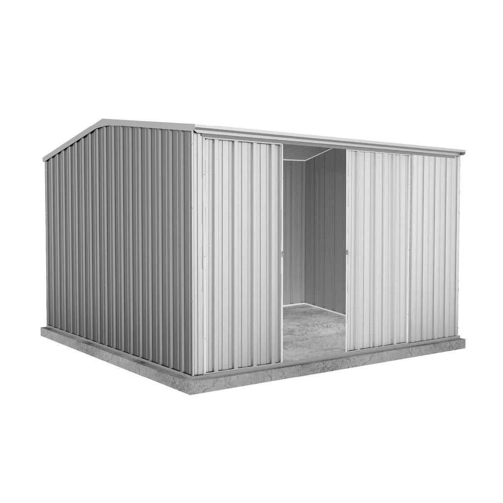 Absco Shed Ezislider Zincalume 3.00 x 3.00 x 2.06m