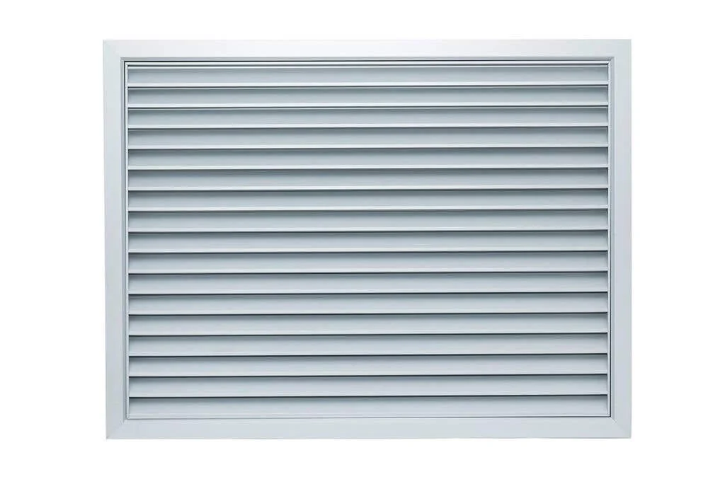 Alpine Aluminium Door Relief Grille Vent 600 x 450mm