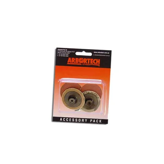 Assorted Grit Abrasive Disc 50mm x 4Pce Set suit Mini Grinder / Mini Contour Sander MIN.FG.006 by Arbortech