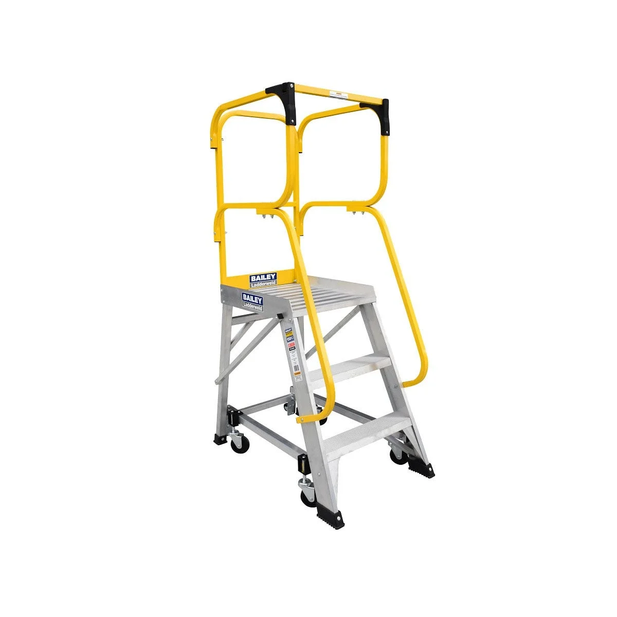 BAILEY Aluminium Order Picking Platform 3 150 Kg Ind Ladderweld FS13874