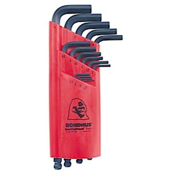 Bondhus 15pc Balldriver L-Wrenches 1.27-10mm 10995