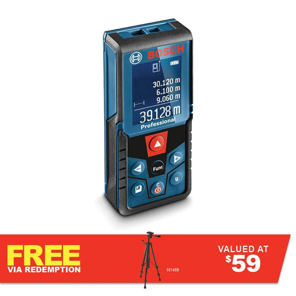 BOSCH 40m Laser Distance Measurer GLM400 0601072RK0