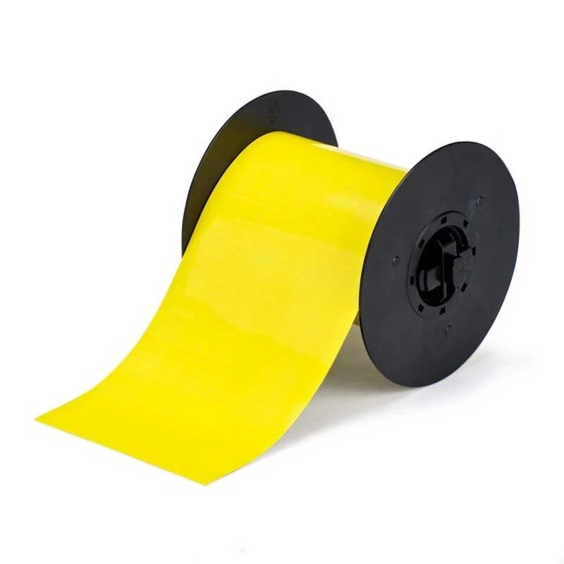 Brady 117918 B30 Series Printable Magnetic Supply 107.95mm x 7.62M - Yellow