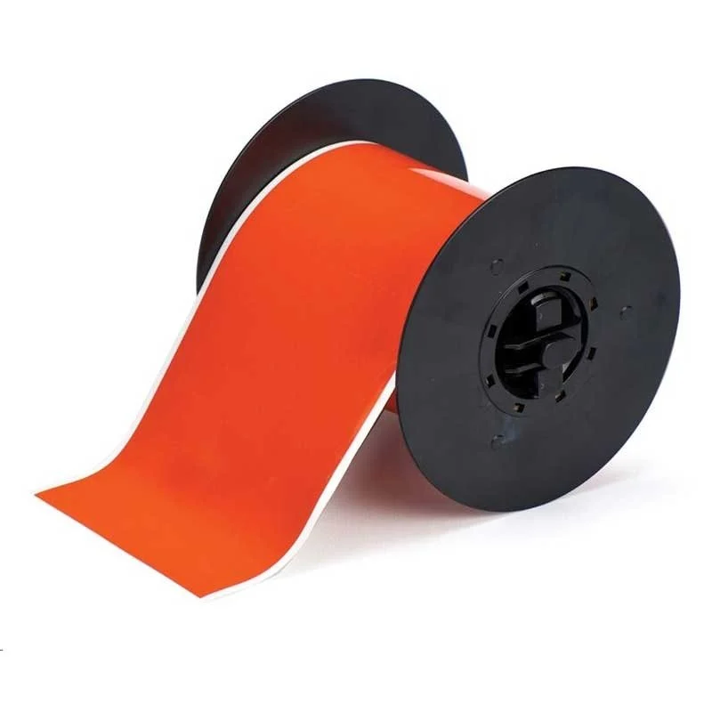 Brady 117995 B30 Series Reflective Labels 57.15mm x 15.24M - Orange
