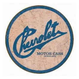 Chevy Historic Logo Tin Sign