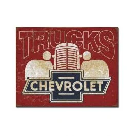 Chevy Trucks 40's Tin Sign