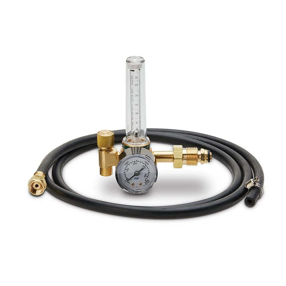 CIGWELD 2m Hose and Mini Argon Regulator Kit W4013010