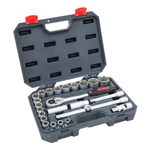 Crescent 25 Piece 1/2" Socket Tool Set