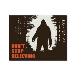 Don't Stop Believing Tin Sign