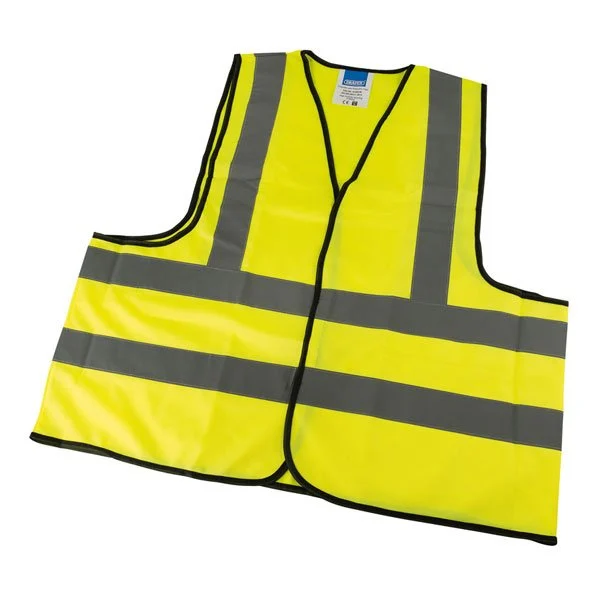 Draper Tools High Visibility Traffic Waistcoat to EN471 Class 2L
