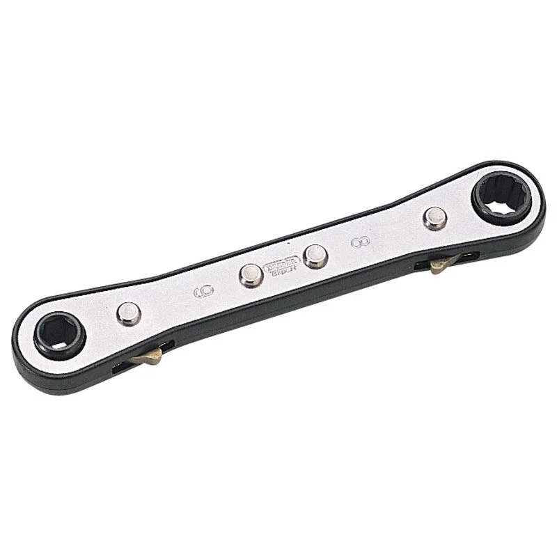 Draper Tools Ratcheting Ring Spanner (6mm x 8mm)
