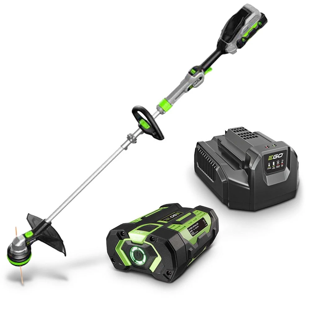 EGO POWER+ 56V 1 x 2.5Ah 350mm POWERLOAD™ Line Trimmer with Telescopic Aluminum Shaft Kit ST1401E-ST