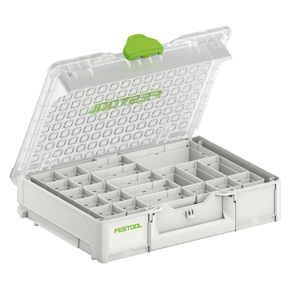 Festool Systainer 3 Medium 22 Compartment 89mm x 396mm Organiser 204853