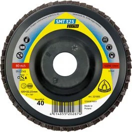 Klingspor SMT325 5" x 7/8" X-LOCK Disc Flap - 60 Grit