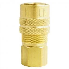 Magnum 1/4" FNPT M Type Coupler - Brass
