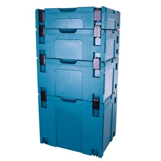Makpac 4 Piece Stackable Connector Case Set 197054-7 by Makita