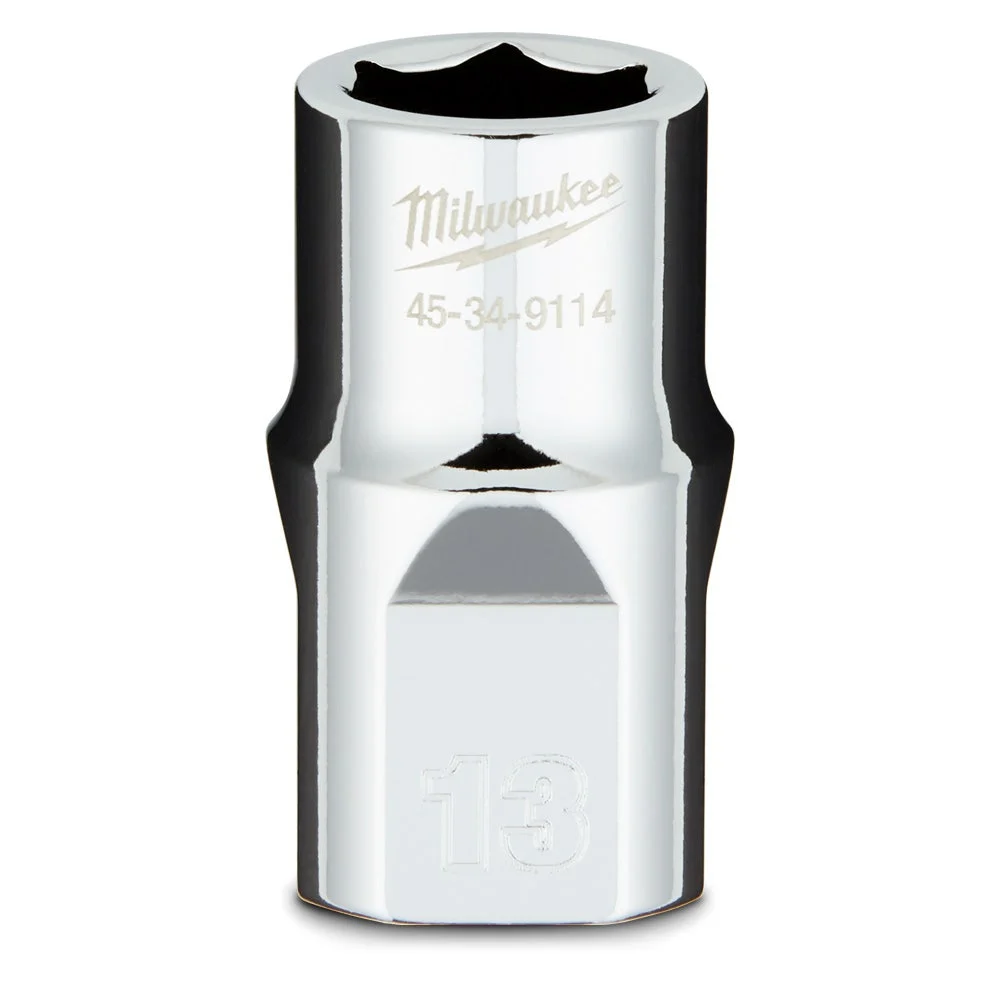 MILWAUKEE 1/2 Drive 13mm Metric 6-Point Socket 45349114