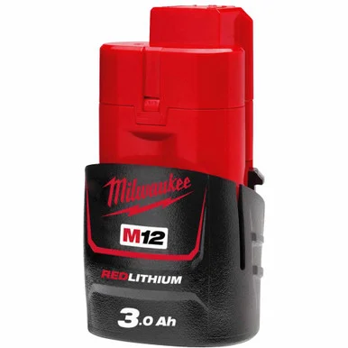 Milwaukee M12 B3 3.0Ah 12V Li-Ion Battery