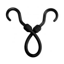 Perfect Bungee 12" Easy Stretch Cord - Black