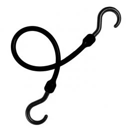 Perfect Bungee 18" Easy Stretch Cord - Black