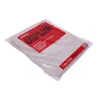 Prodec Contractor 24' X 3' Cotton Staircase Dust Sheet