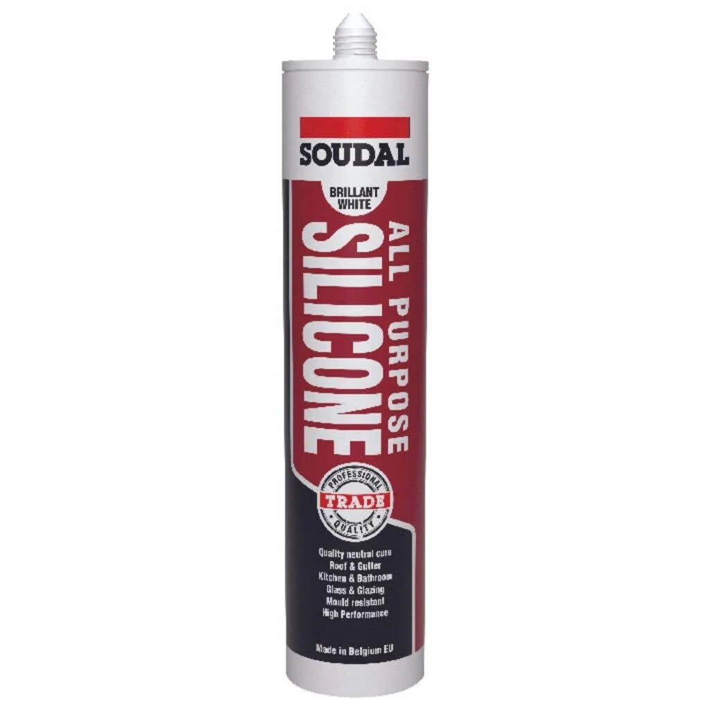 Soudal All Purpose Silicone Translucent 300ml