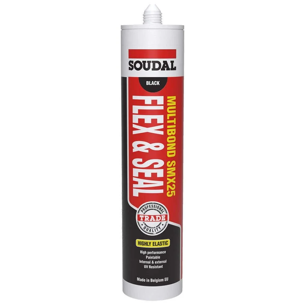 Soudal Sealant Multibond SMX25 Flex & Seal Black 290ml