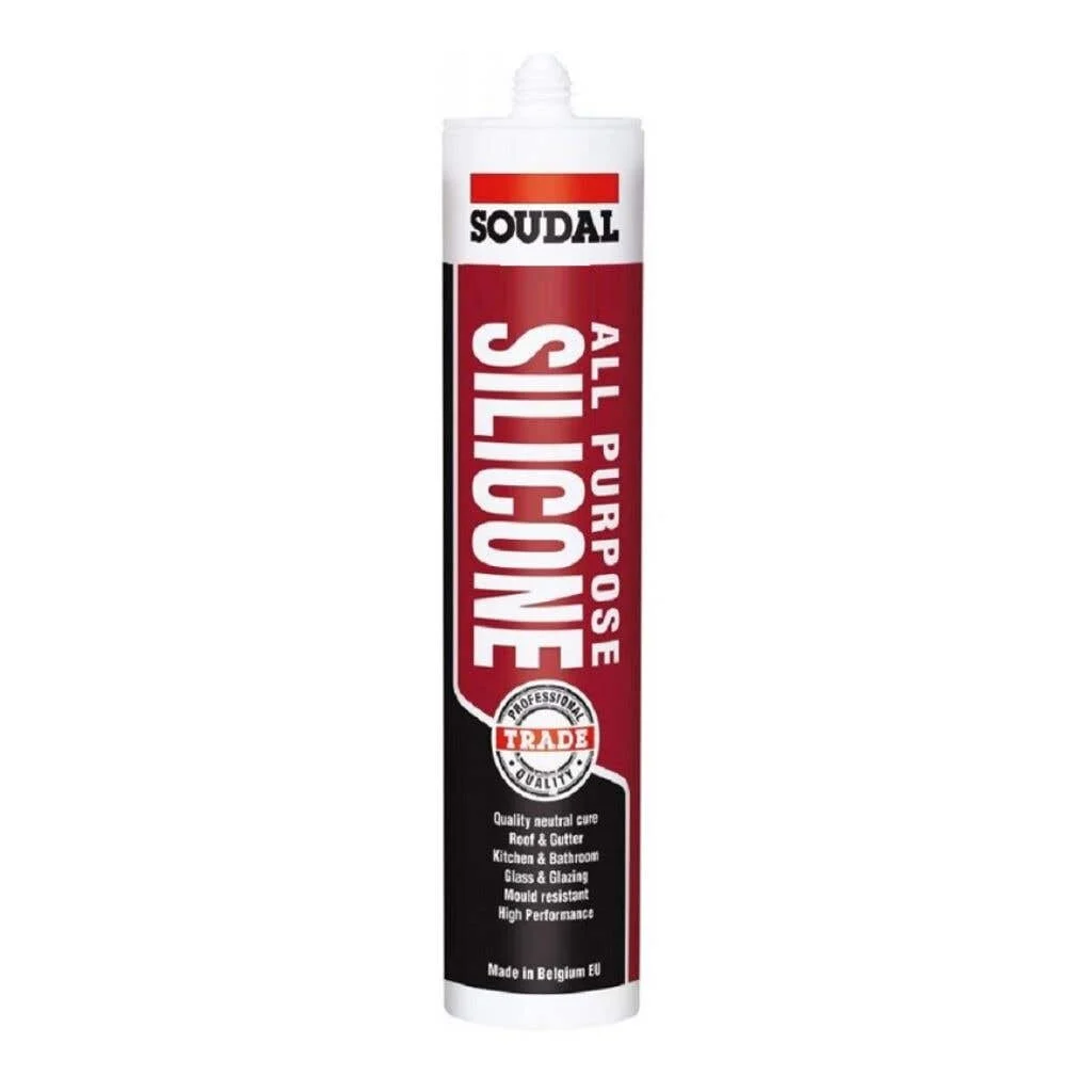 Soudal Silicone All Purpose Misty Grey 300ml