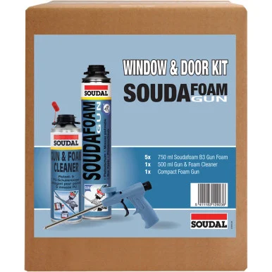 Soudal Soudafoam Gun Window & Door Kit