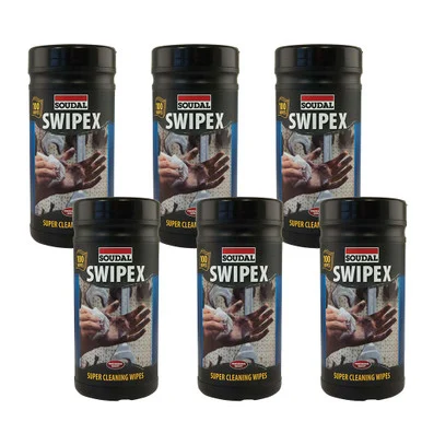 Soudal Swipex Wipes - Pack of 6