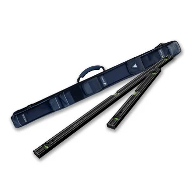 Stabila 2 Piece Type 80 AS-2 Dark Shadow Spirit Level Set 600mm, 1200mm & Velocity Dark Shadow Spirit Level Bag
