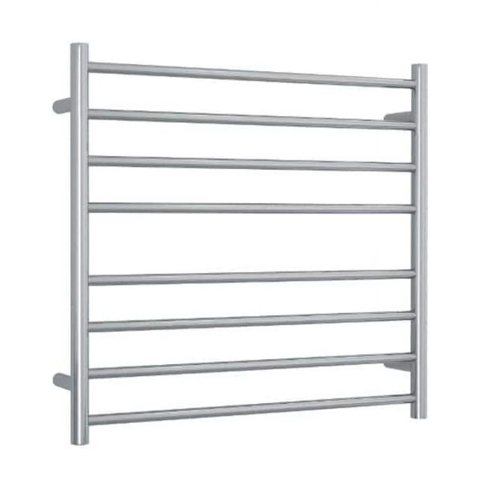 Thermogroup Thermorail Straight Round Ladder Heated Towel Rail 750 x 700mm