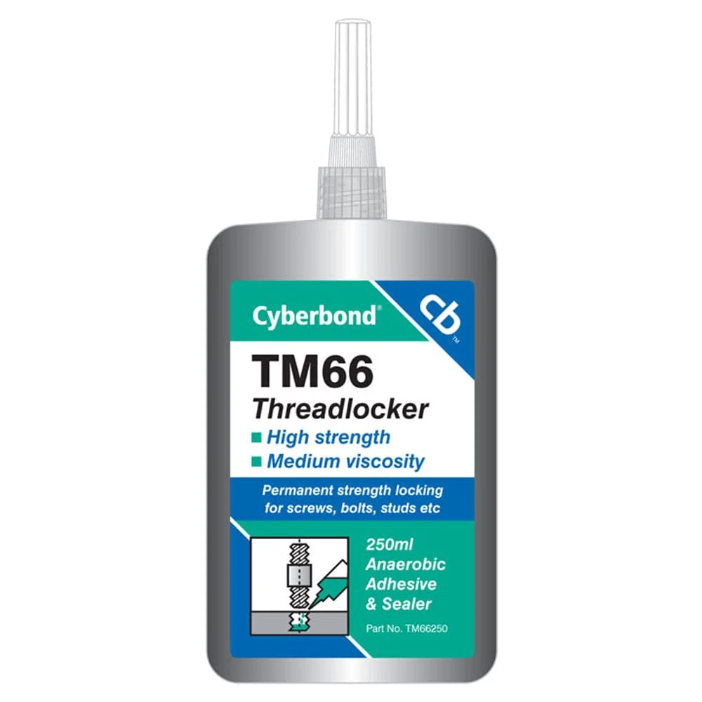 Threadlocker High Strength (50ml) Green TM66 by Cyberbond