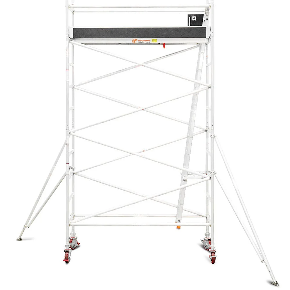 TOTAL ALUMINIUM PRODUCTS 3.9m Scaffold Aluminium Mobile Tower - Narrow 3.9MNAMT