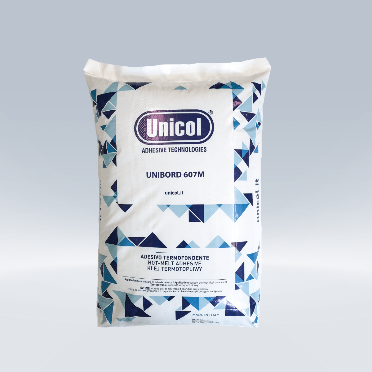 Unicol EVA Hot Melt Adhesive Pellets Lightly Filled UNIBORD 607M