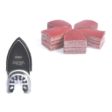 Vaunt 101 Piece Finger Sanding Pad For Multi Tool & Mixed Sanding Sheets