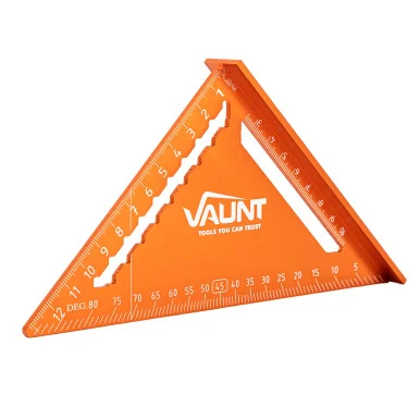 Vaunt 130mm Aluminium Pocket Metric Speed Square