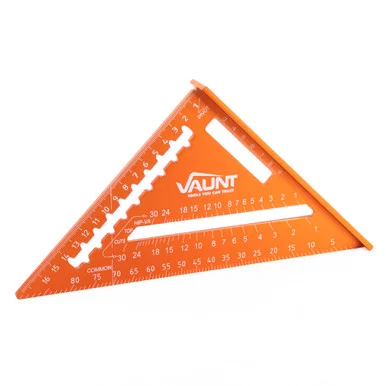 Vaunt 180mm Aluminium Rafters Metric Speed Square