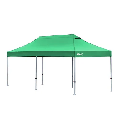 Vaunt X 6m x 3m Heavy Duty Aluminium Pop-Up Gazebo - Green